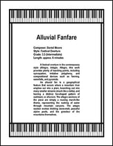 Alluvial Fanfare Concert Band sheet music cover